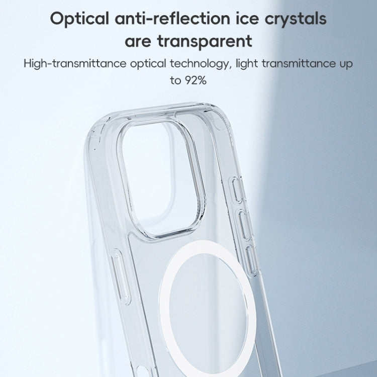 For iPhone 16 Plus ZGA Magsafe Clear PC Hybrid TPU Phone Case(Transparent) - free shipping - PMC Jewellery - Order now!