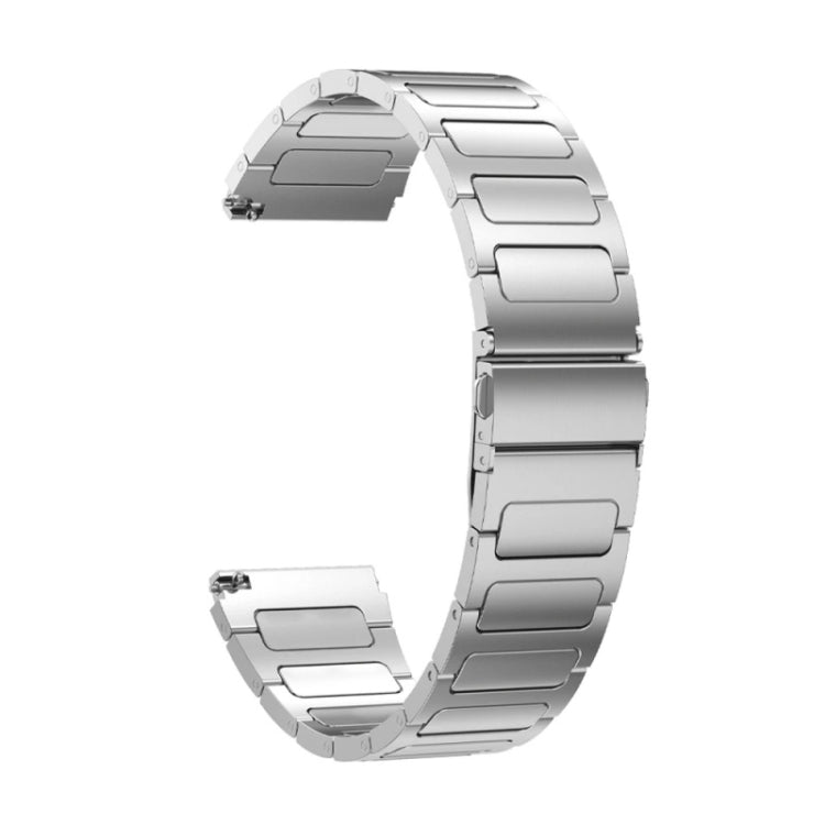 For Huawei Watch 4 / 4 Pro 22mm Flat Buckle Titanium Alloy Watch Band(Silver) - free shipping - PMc TechLife - Order now!