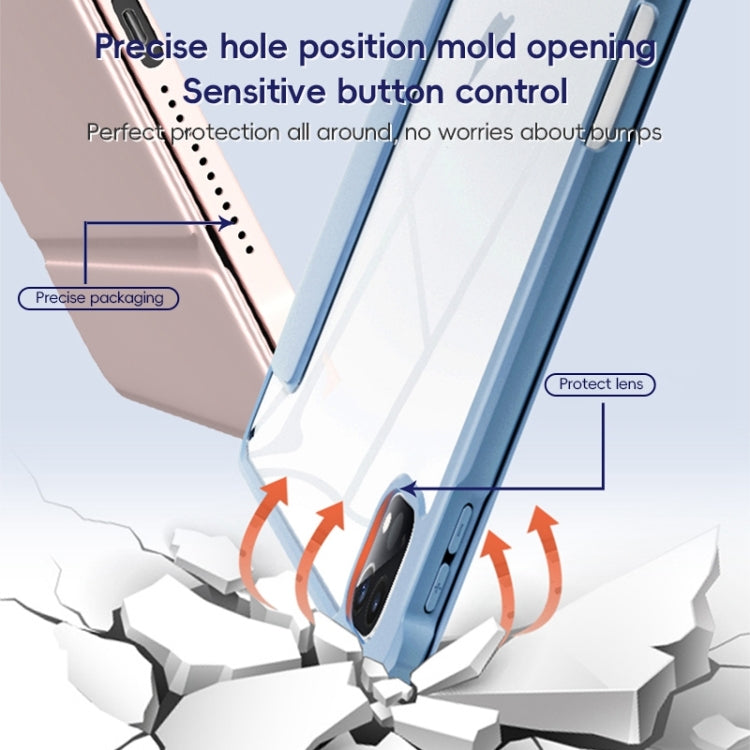 For iPad Air 10.9 2022 / 2020 ZGA Tri-Fold Voltage Smart Leather Tablet Case(Pink) - free shipping - PMc TechLife - Order now!