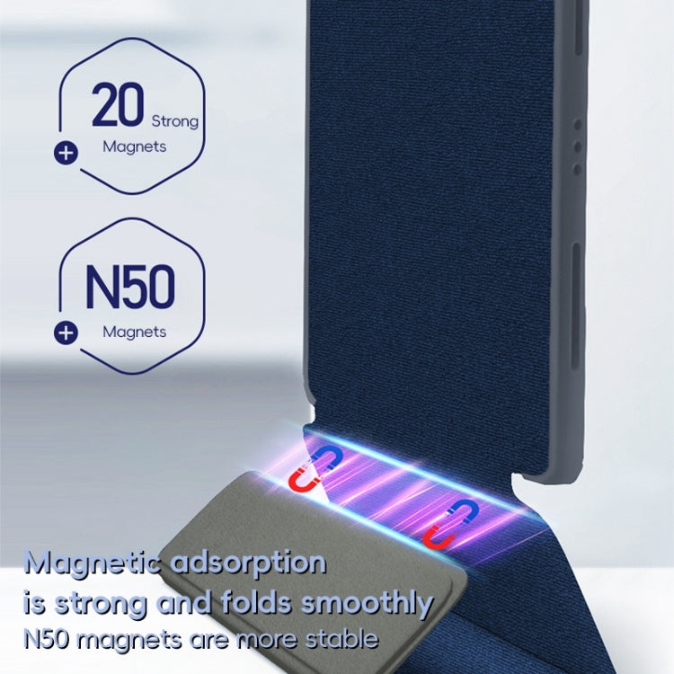 For iPad 2025 / 2022 ZGA Tri-Fold Voltage Smart Leather Tablet Case(Red) - free shipping - PMc TechLife - Order now!