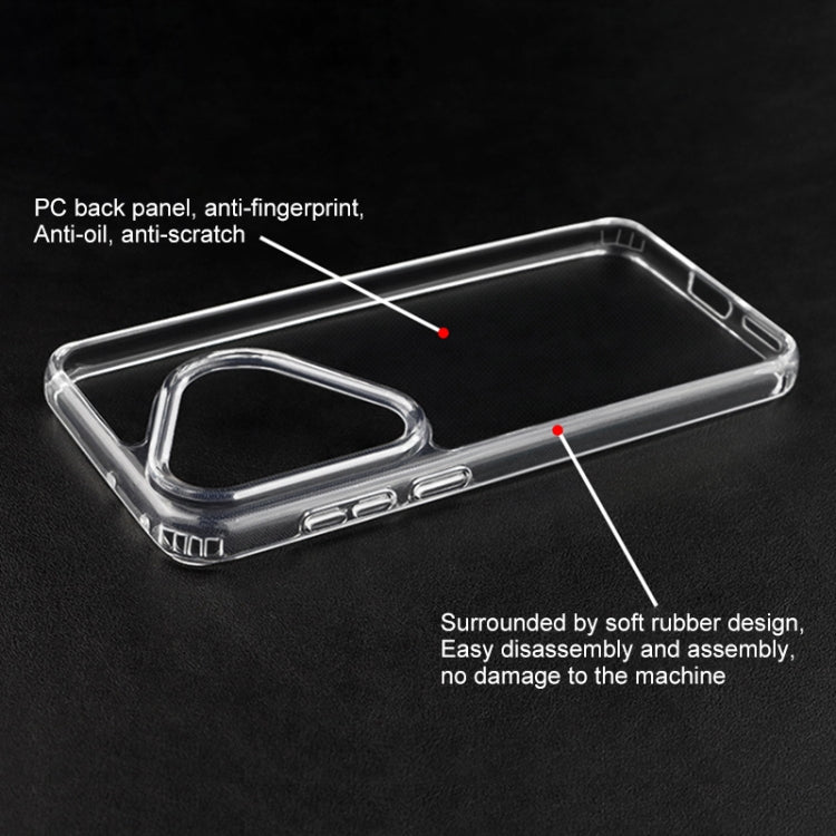 For Huawei Pura 70 Pro / 70 Pro+ Crystal TPU + PC Airbag Shockproof Phone Case(Transparent) - Huawei Cases by PMC Jewellery | Online Shopping South Africa | PMC Jewellery | Buy Now Pay Later Mobicred