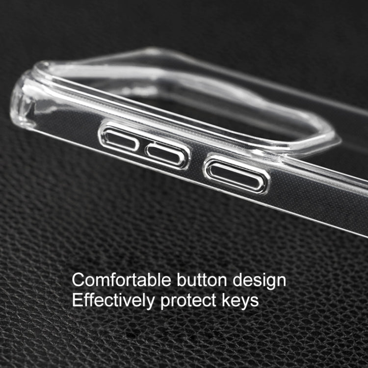 For Huawei Pura 70 Ultra Crystal TPU + PC Airbag Shockproof Phone Case(Transparent) - Huawei Cases by PMC Jewellery | Online Shopping South Africa | PMC Jewellery | Buy Now Pay Later Mobicred