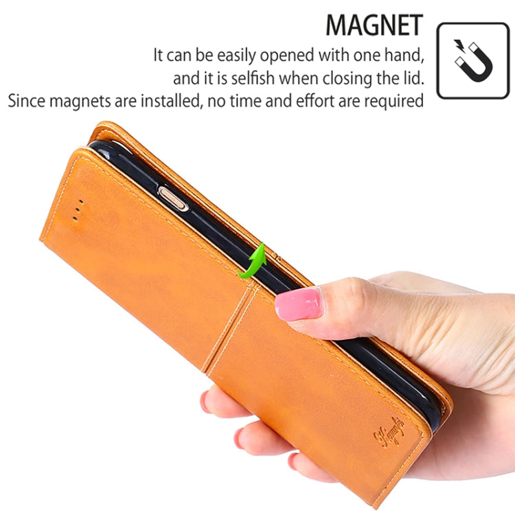 For Motorola Edge 5G 2024 Cow Texture Magnetic Leather Phone Case(Light Brown) - Motorola Cases by PMC Jewellery | Online Shopping South Africa | PMC Jewellery | Buy Now Pay Later Mobicred