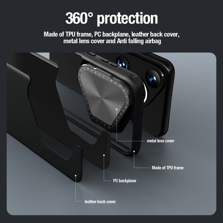 For Huawei Pura 70 Pro/70 Pro+ NILLKIN CamShield Prop Series PC + TPU Phone Case(Black) - free shipping - PMC TechLife - Order now!