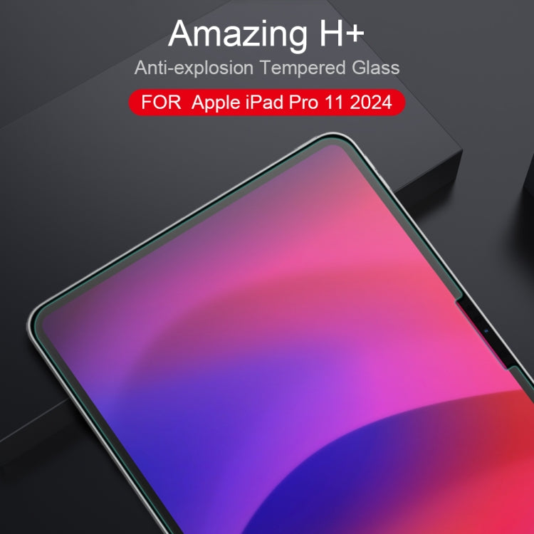 For iPad Pro 11 2024 NILLKIN H+ Series Tempered Glass Film - free shipping - PMC TechLife - Order now!