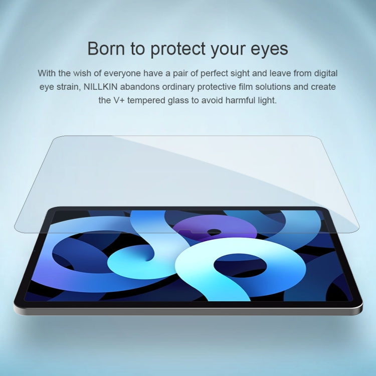 For iPad Air 11 2024 / 2025 NILLKIN V+ Series Anti-Blue Light Tempered Glass Protective Film - iPad Air 11 2025 / 2024 Cases by NILLKIN | Online Shopping South Africa | PMC TechLife | Buy Now Pay Later Mobicred