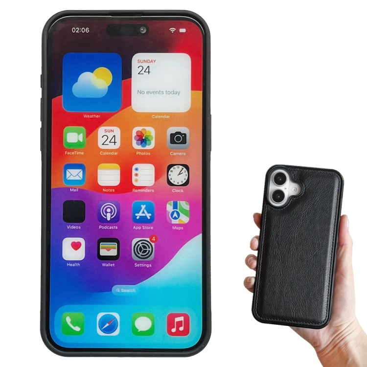 For iPhone 16 Multifunctional 7-Cards Wallet Leather Phone Case(Black) - free shipping - PMC Jewellery - Order now!