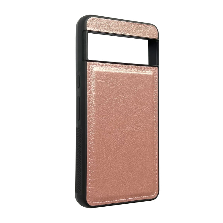 For Google Pixel 9 Pro XL Cowhide Texture Back Cover Phone Case(Rose Gold) - free shipping - PMC TechLife - Order now!