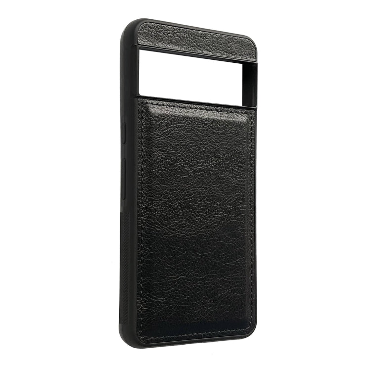 For Google Pixel 9 / Pixel 9 Pro Cowhide Texture Back Cover Phone Case(Black) - Google Cases by PMC TechLife | Online Shopping South Africa | PMC TechLife | Buy Now Pay Later Mobicred