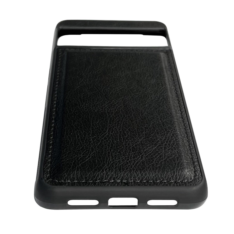 For Google Pixel 9 / Pixel 9 Pro Cowhide Texture Back Cover Phone Case(Black) - Google Cases by PMC TechLife | Online Shopping South Africa | PMC TechLife | Buy Now Pay Later Mobicred