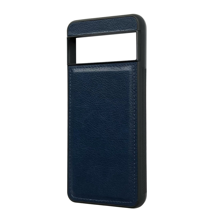 For Google Pixel 9 / Pixel 9 Pro Cowhide Texture Back Cover Phone Case(Royal Blue) - Google Cases by PMC TechLife | Online Shopping South Africa | PMC TechLife | Buy Now Pay Later Mobicred