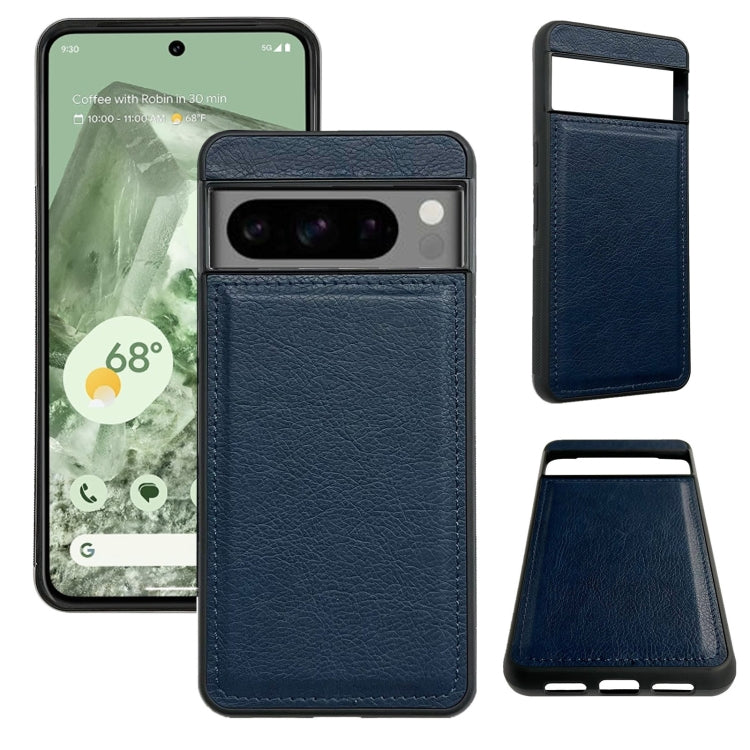 For Google Pixel 9 / Pixel 9 Pro Multifunctional 7-Card Wallet Leather Phone Case(Royal Blue) - Google Cases by PMC TechLife | Online Shopping South Africa | PMC TechLife | Buy Now Pay Later Mobicred