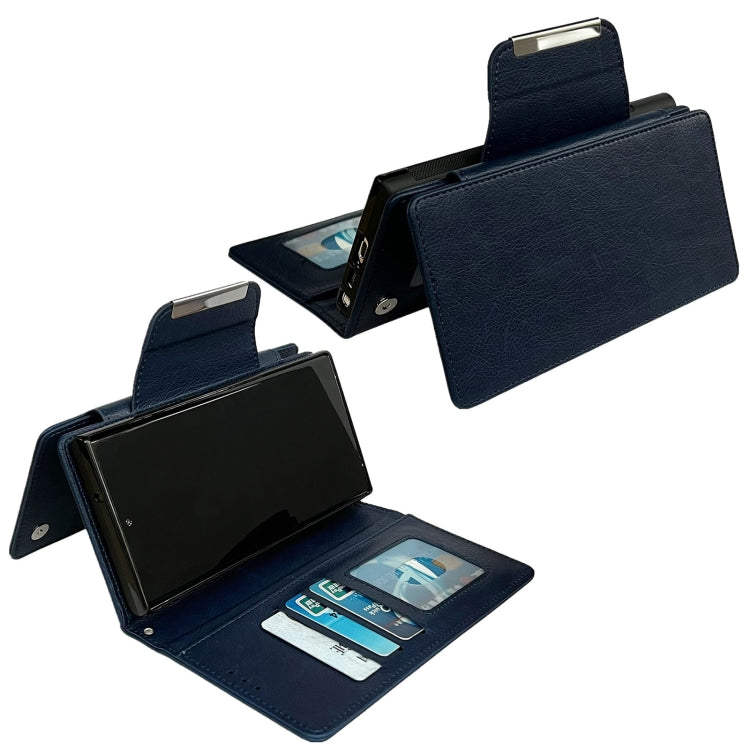 For Google Pixel 8 Multifunctional 7-Card Wallet Leather Phone Case(Royal Blue) - Google Cases by PMC TechLife | Online Shopping South Africa | PMC TechLife | Buy Now Pay Later Mobicred