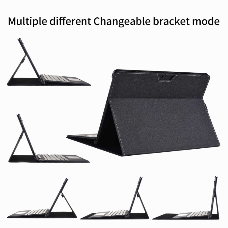 For Microsoft Surface Pro 10 Cloth Texture PC Tablet Protective Case(Black) - free shipping - PMC TechLife - Order now!