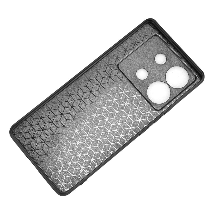 For Infinix Zero 30 5G Cow Pattern Sewing Card Bag Phone Case(Black) - Infinix Cases by PMC TechLife | Online Shopping South Africa | PMC TechLife | Buy Now Pay Later Mobicred