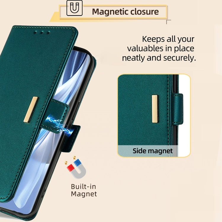 For Huawei Pura 70 5G Crossbody Chain Leather Phone Case(Green) - Huawei Cases by PMC Jewellery | Online Shopping South Africa | PMC Jewellery | Buy Now Pay Later Mobicred