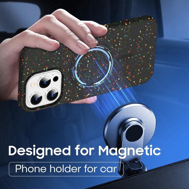 For iPhone 16 Pro Max Colorful Frosted Magsafe PC Hybrid TPU Phone Case(White) - iPhone 16 Pro Max Cases by PMC TechLife | Online Shopping South Africa | PMC TechLife | Buy Now Pay Later Mobicred
