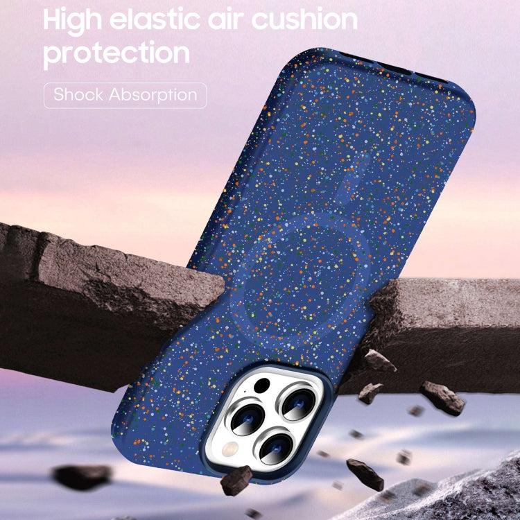 For iPhone 16 Pro Max Colorful Frosted Magsafe PC Hybrid TPU Phone Case(White) - iPhone 16 Pro Max Cases by PMC TechLife | Online Shopping South Africa | PMC TechLife | Buy Now Pay Later Mobicred