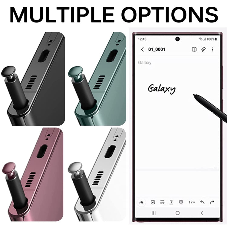 For Samsung Galaxy S22 Ultra 5G/S23 Ultra 5G High Sensitivity Stylus Pen(Black) - Stylus Pen by PMC TechLife | Online Shopping South Africa | PMC TechLife | Buy Now Pay Later Mobicred