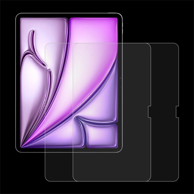 For iPad Air 13 2025 / 2024 2pcs 0.26mm 9H 2.5D Explosion-proof Tempered Glass Film - iPad Air 13 2025 / 2024 Tempered Glass by PMC TechLife | Online Shopping South Africa | PMC TechLife | Buy Now Pay Later Mobicred