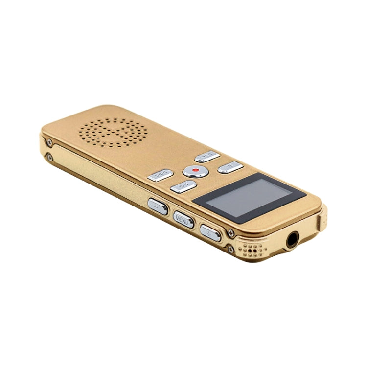JNN X26 Mini Portable Voice Recorder with OLED Screen, Memory:8GB(Gold) - Recording Pen by JNN | Online Shopping South Africa | PMC TechLife | Buy Now Pay Later Mobicred
