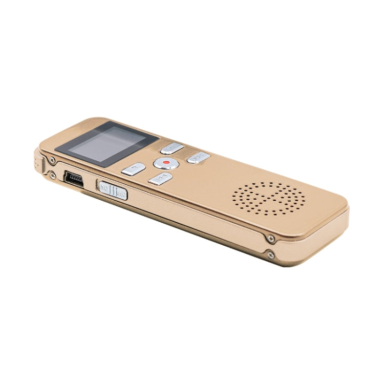 JNN X26 Mini Portable Voice Recorder with OLED Screen, Memory:8GB(Gold) - Recording Pen by JNN | Online Shopping South Africa | PMC TechLife | Buy Now Pay Later Mobicred