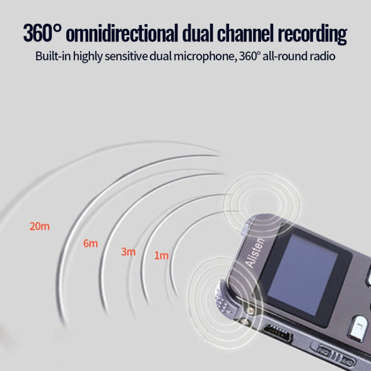 JNN X26 Mini Portable Voice Recorder with OLED Screen, Memory:16GB(Gold) - Recording Pen by JNN | Online Shopping South Africa | PMC TechLife | Buy Now Pay Later Mobicred