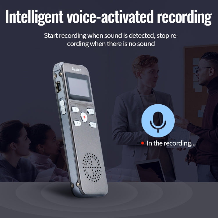 JNN X26 Mini Portable Voice Recorder with OLED Screen, Memory:16GB(Gold) - Recording Pen by JNN | Online Shopping South Africa | PMC TechLife | Buy Now Pay Later Mobicred
