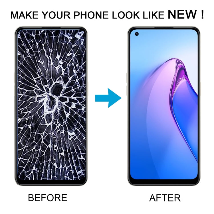 For OPPO Reno8 5G Original AMOLED LCD Screen Digitizer Full Assembly with Frame - LCD Screen by PMC TechLife | Online Shopping South Africa | PMC TechLife