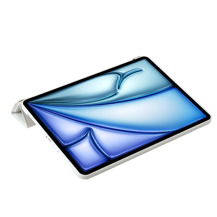 For iPad Air 11 2025 / 2024 TPU Deformation Flip Leather Tablet Case with Holder(Grey) - iPad Air 11 2025 / 2024 Cases by PMC TechLife | Online Shopping South Africa | PMC TechLife | Buy Now Pay Later Mobicred