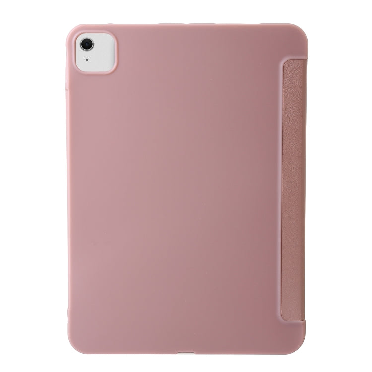 For iPad Air 13 2024 TPU Deformation Flip Leather Tablet Case with Holder(Rose Gold) - iPad Air 13 2024 Cases by PMC TechLife | Online Shopping South Africa | PMC TechLife | Buy Now Pay Later Mobicred