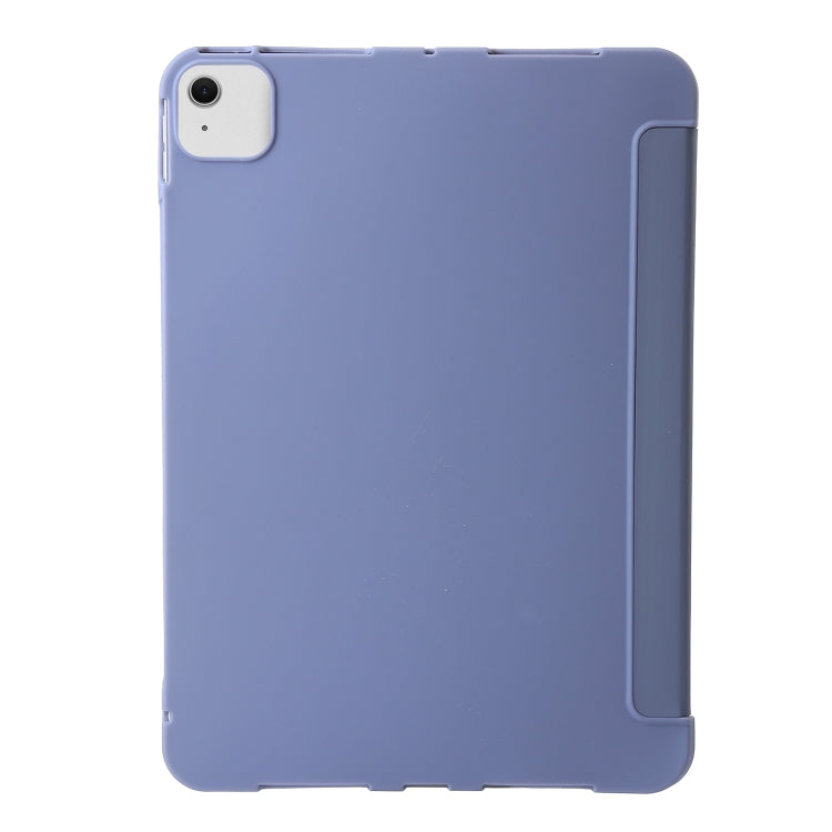 For iPad Air 13 2024 TPU Deformation Flip Leather Tablet Case with Holder(Purple) - iPad Air 13 2024 Cases by PMC TechLife | Online Shopping South Africa | PMC TechLife | Buy Now Pay Later Mobicred