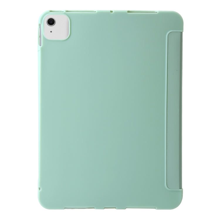 For iPad Air 13 2025 / 2024 TPU Deformation Flip Leather Tablet Case with Holder(Mint Green) - iPad Air 13 2025 / 2024 Cases by PMC TechLife | Online Shopping South Africa | PMC TechLife | Buy Now Pay Later Mobicred