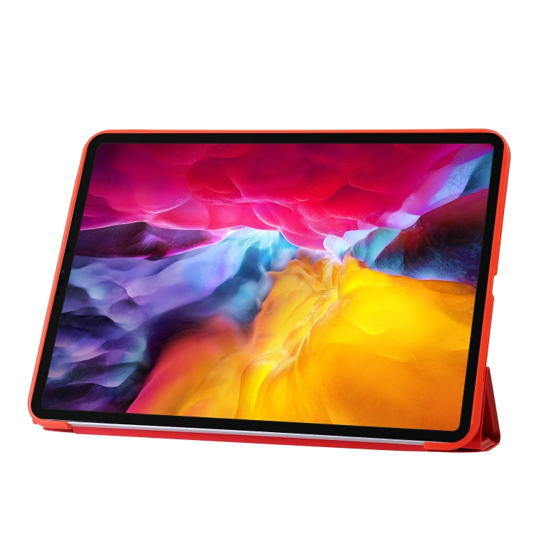 For iPad Pro 11 2024 TPU Deformation Flip Leather Tablet Case with Holder(Red) - iPad Pro 11 2024 Cases by PMC TechLife | Online Shopping South Africa | PMC TechLife | Buy Now Pay Later Mobicred