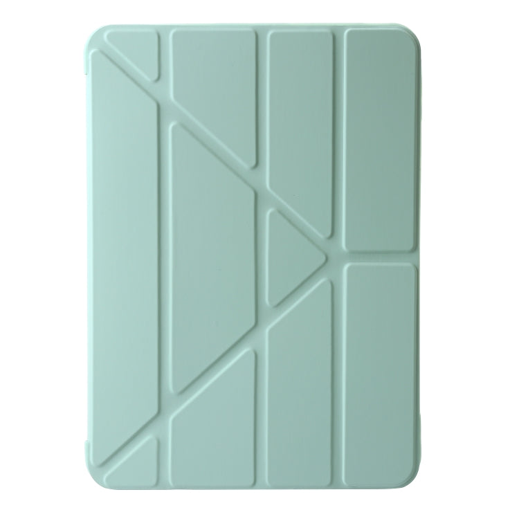For iPad Pro 11 2024 TPU Deformation Flip Leather Tablet Case with Holder(Mint Green) - iPad Pro 11 2024 Cases by PMC TechLife | Online Shopping South Africa | PMC TechLife | Buy Now Pay Later Mobicred