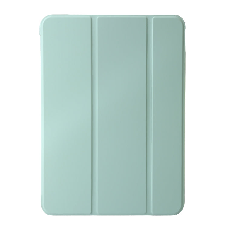 For iPad Pro 13 2024 Three-fold Holder Flip Tablet Leather Case(Mint Green) - iPad Pro 13 2024 Cases by PMC TechLife | Online Shopping South Africa | PMC TechLife | Buy Now Pay Later Mobicred