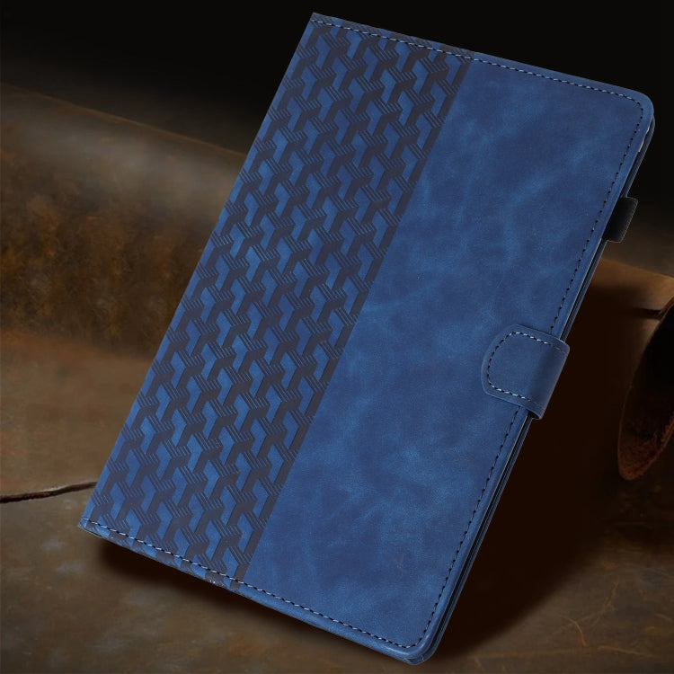 For iPad Pro 11 2024 Building Blocks Embossed Leather Smart Tablet Case(Blue) - iPad Pro 11 2024 Cases by PMC TechLife | Online Shopping South Africa | PMC TechLife | Buy Now Pay Later Mobicred