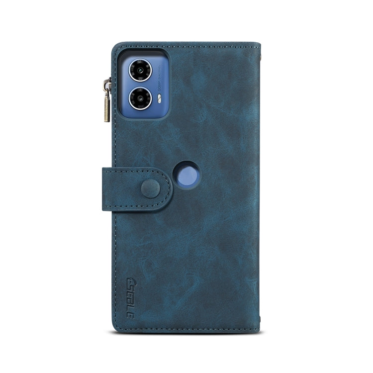 For Motorola Moto G34 ESEBLE Retro Frosted RFID Leather Phone Case(Dark Green) - Motorola Cases by ESEBLE | Online Shopping South Africa | PMC TechLife | Buy Now Pay Later Mobicred