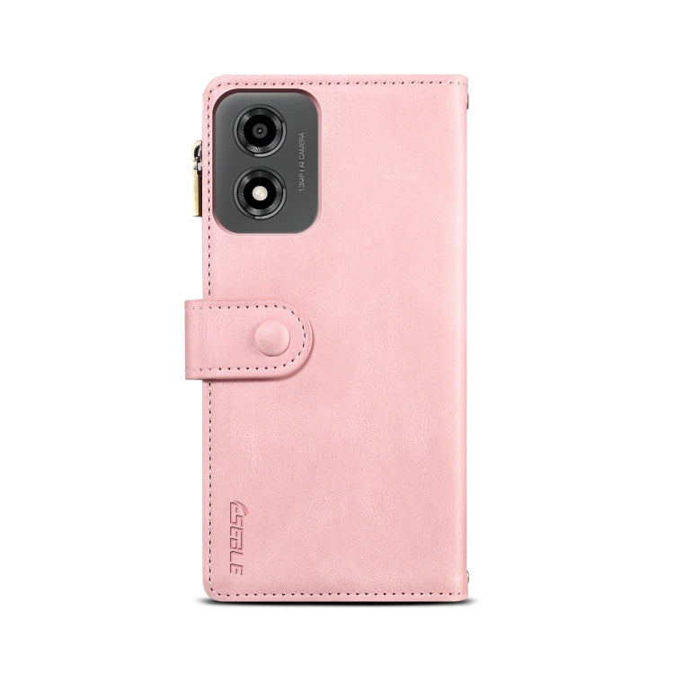 For Motorola Moto E14 ESEBLE Retro Frosted RFID Leather Phone Case(Rose Gold) - Motorola Cases by ESEBLE | Online Shopping South Africa | PMC TechLife | Buy Now Pay Later Mobicred