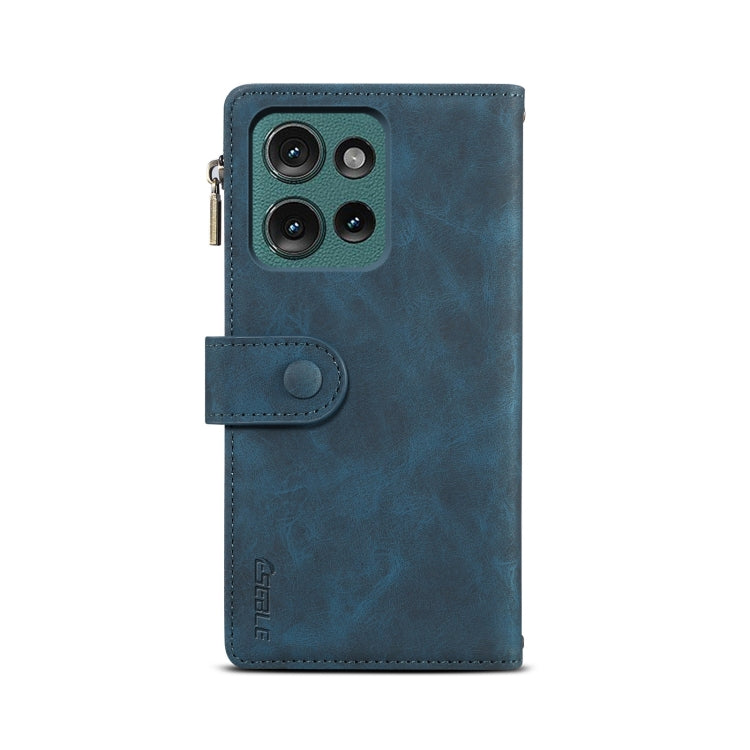 For Motorola Moto G75 5G ESEBLE Retro Frosted RFID Leather Phone Case(Dark Green) - Motorola Cases by ESEBLE | Online Shopping South Africa | PMC TechLife | Buy Now Pay Later Mobicred