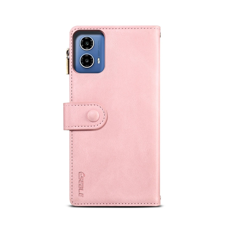 For Motorola Moto G35 ESEBLE Retro Frosted RFID Leather Phone Case(Rose Gold) - free shipping - PMC TechLife - Order now!