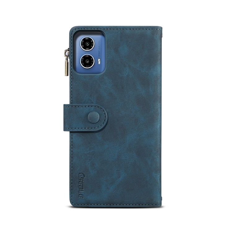 For Motorola Moto G35 ESEBLE Retro Frosted RFID Leather Phone Case(Dark Green) - free shipping - PMC TechLife - Order now!