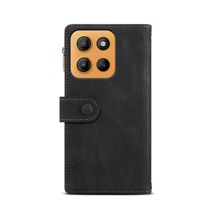 For Motorola Moto G15 ESEBLE Retro Frosted RFID Leather Phone Case(Black) - Motorola Cases by ESEBLE | Online Shopping South Africa | PMC TechLife | Buy Now Pay Later Mobicred
