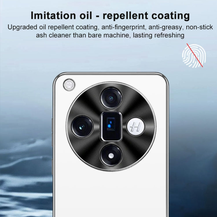 For OPPO A3 Pro AG Frosted Electroplating Acrylic Phone Case(Navy Blue) - OPPO Cases by PMC TechLife | Online Shopping South Africa | PMC TechLife | Buy Now Pay Later Mobicred