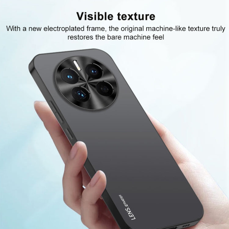 For Huawei Pura 70 Pro / 70 Pro+ AG Frosted Electroplating Acrylic Phone Case(Navy Blue) - free shipping - PMC Jewellery - Order now!