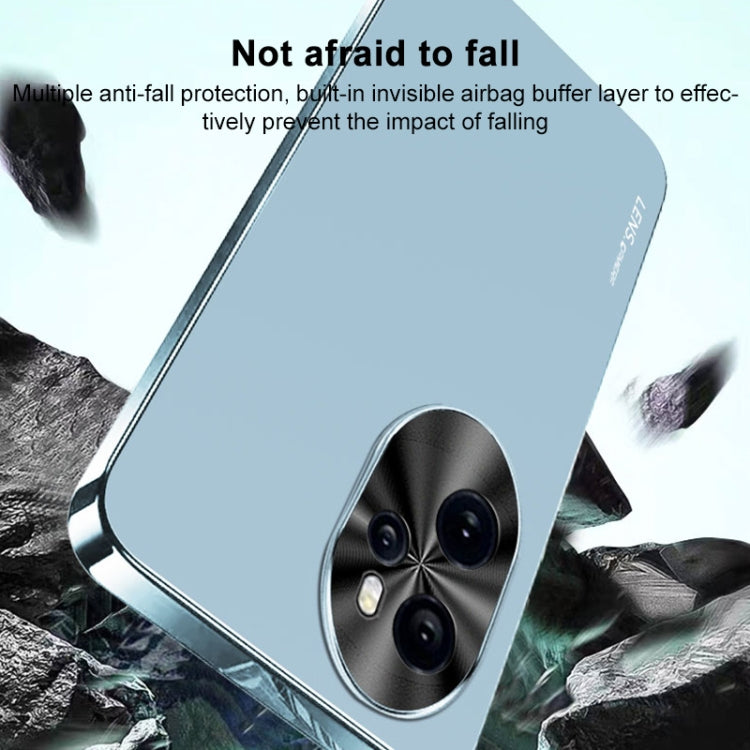 For Honor X7 5G AG Frosted Electroplating Acrylic Phone Case(Navy Blue) - free shipping - PMC TechLife - Order now!