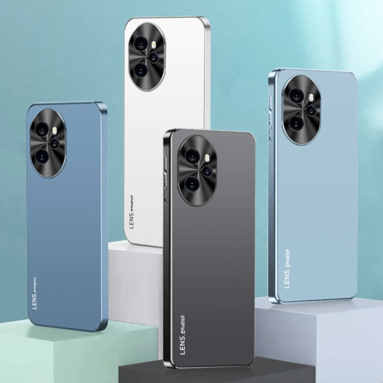 For Honor X7 5G AG Frosted Electroplating Acrylic Phone Case(Silver White) - free shipping - PMC TechLife - Order now!