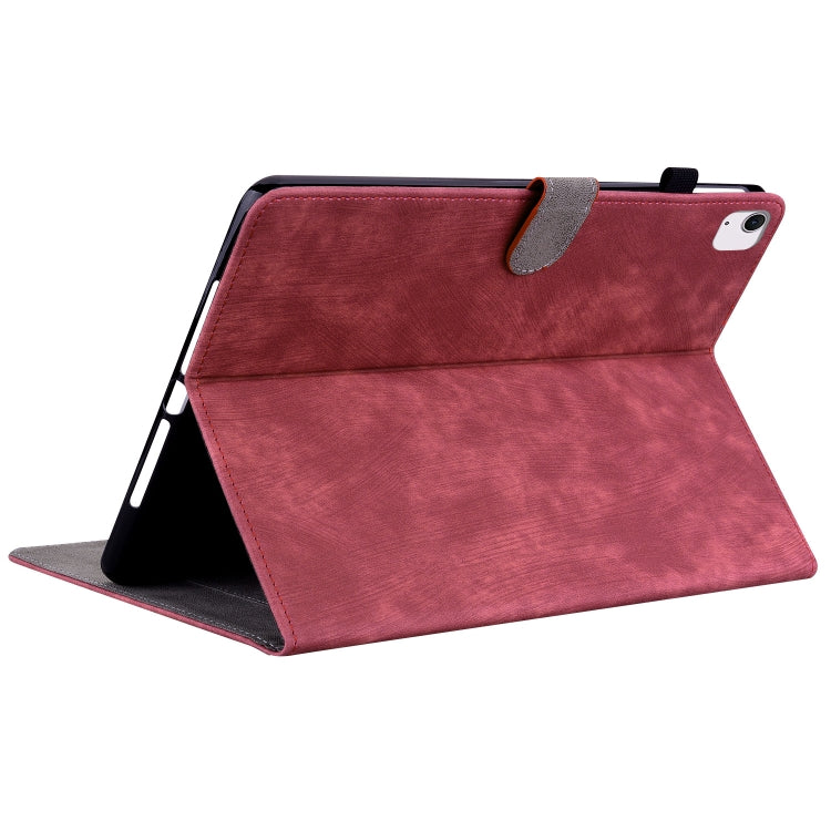 For iPad Air 13 2025 / 2024 Embossed Tiger Pattern Leather Tablet Case(Red) - iPad Air 13 2025 / 2024 Cases by PMC TechLife | Online Shopping South Africa | PMC TechLife | Buy Now Pay Later Mobicred