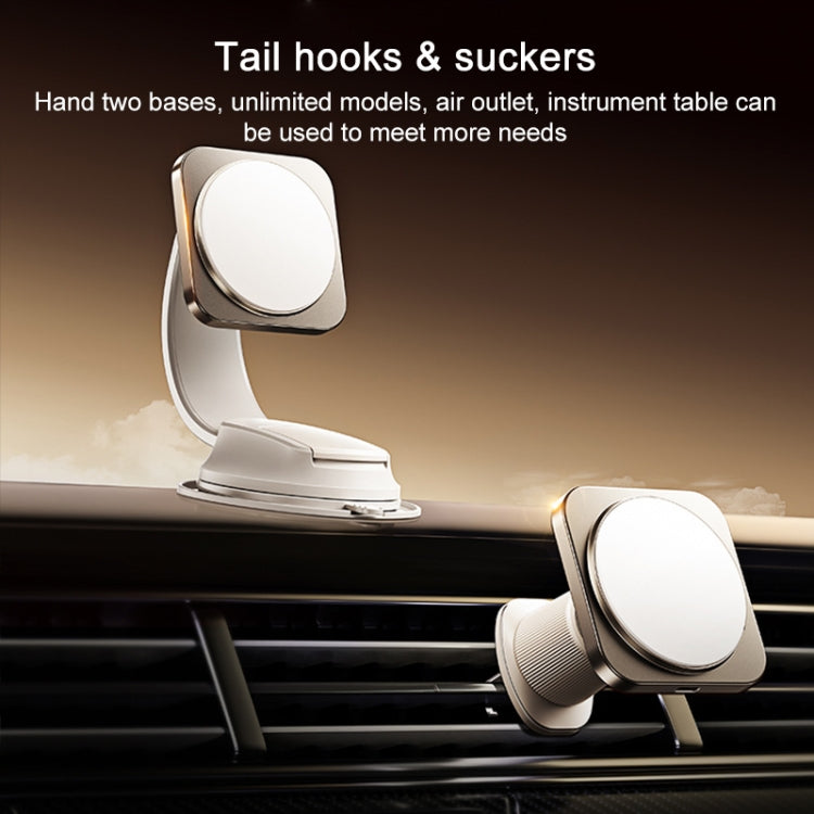 Momax Cm32 Q2 Mag Mount Metal Magnetic Wireless Fast Charging Car Holder - Car Holders by PMC TechLife | Online Shopping South Africa | PMC TechLife | Buy Now Pay Later Mobicred