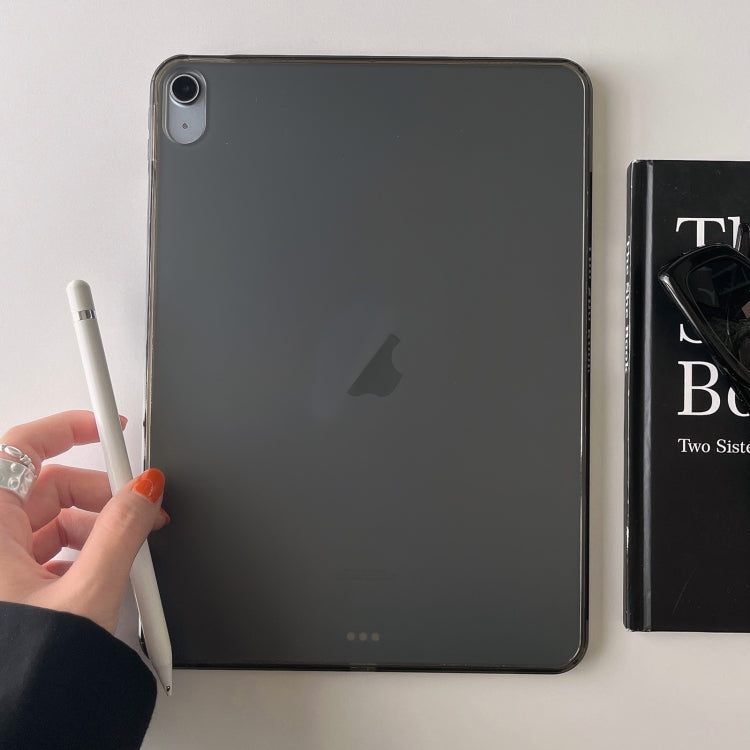 For iPad Air 13 2025 / 2024 Skin-feeling Crystal Clear Acrylic Tablet Case(Black) - iPad Pro 12.9 (2022/2021) Cases by PMC TechLife | Online Shopping South Africa | PMC TechLife | Buy Now Pay Later Mobicred